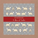 Red Tractor Design Boxed Set Cotton Socks