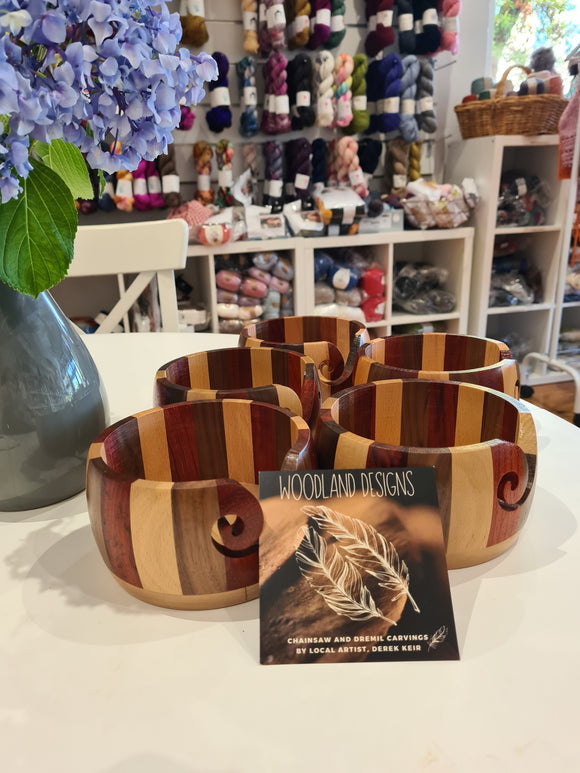 Yarn Bowl by Woodland Designs