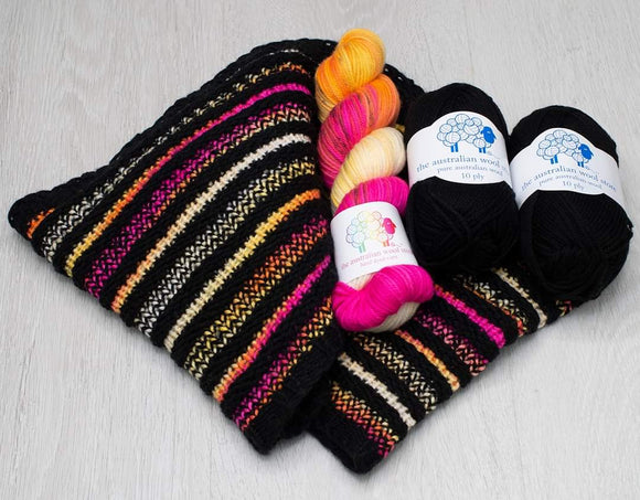 The Australian Wool Store - All Sorts of Licorice Cowl Kit