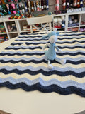 Crochet Ripple Baby Blanket