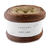 Katia Concept Soft Lino Shawl or Scarf Kit